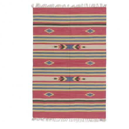 Tapis kilim Indien 140x200 tapis kilim moderne en coton