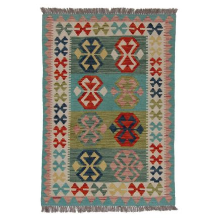 Tapis-Kilim-laine-Chobi-85x123-Kilim-afghan-tisse-main