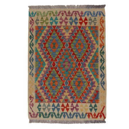 Tapis-Kilim-laine-tisse-main-Chobi-87x125-kilim-ethnique