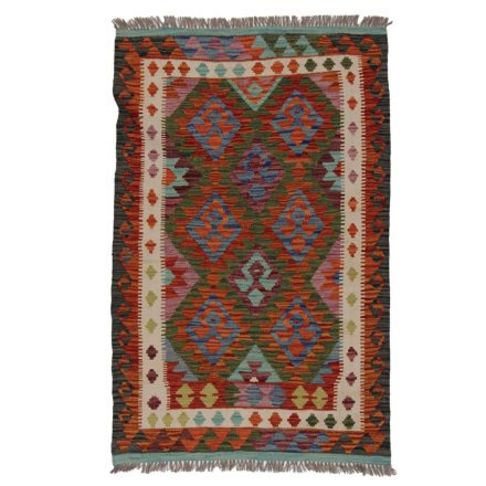 Tapis-Kilim-laine-tisse-main-Chobi-161-x97-kilim-ethnique