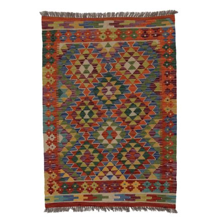 Tapis-Kilim-laine-fait-main-Chobi-144-x102-kilim-ethnique