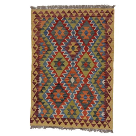 Tapis-Kilim-laine-fait-main-Chobi-143-x99-kilim-ethnique