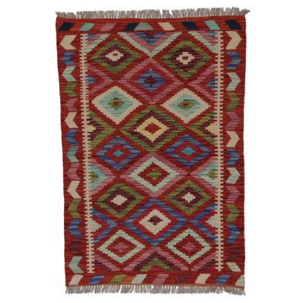 Tapis-Kilim-laine-tisse-main-Chobi-138-x94-Kilim-afghan