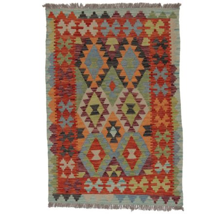 Tapis-Kilim-laine-tisse-main-Chobi-145-x99-Kilim-afghan