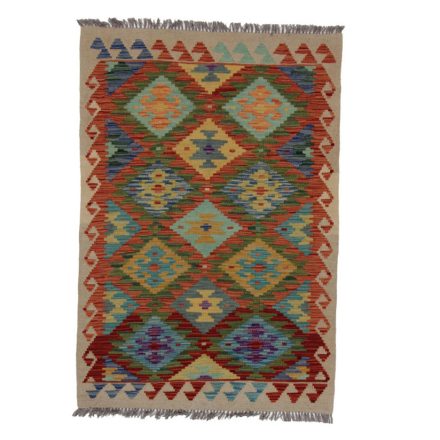 Tapis-Kilim-laine-tisse-main-Chobi-140-x96-Kilim-afghan