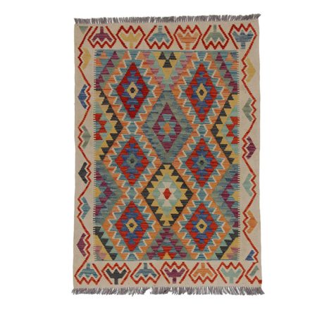 Tapis-Kilim-laine-tisse-main-Chobi-148-x104-Kilim-nomade