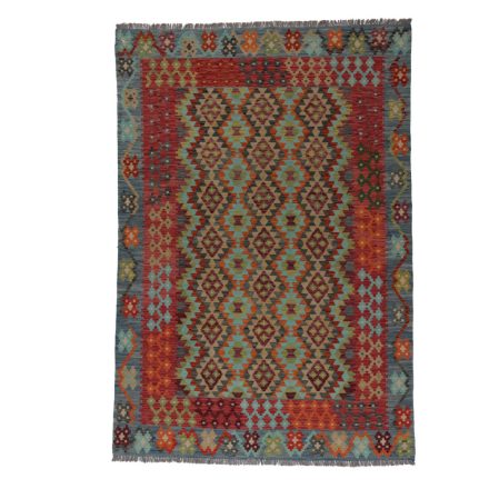 Tapis Kilim Afghan Chobi 203x295 tapis kilim tissé à la main