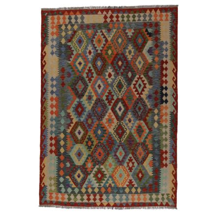 Tapis Kilim Afghan Chobi 205x295 tapis kilim tissé à la main