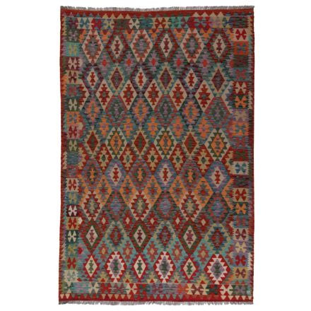 Tapis Kilim Afghan Chobi 201x288 tapis kilim tissé à la main