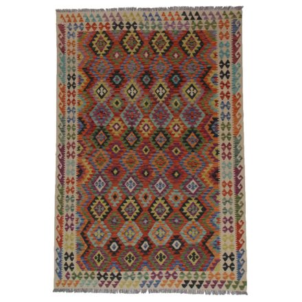 Tapis Kilim Afghan Chobi 197x282 tapis kilim tissé à la main