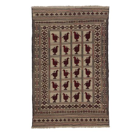 Tapis tribal kilim Adarskan 130x198 tapis mural tissé main