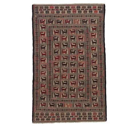 Tapis tribal kilim Adarskan 129x208 tapis mural tissé main