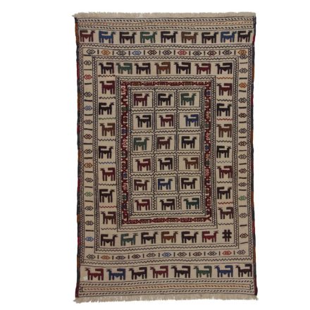 Tapis tribal kilim Adarskan 126x198 tapis mural tissé main