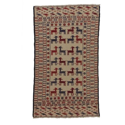 Tapis tribal kilim Adarskan 114x198 tapis mural tissé main