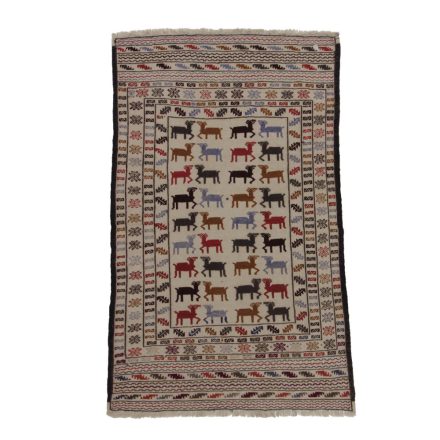 Tapis tribal kilim Adarskan 136x194 tapis mural tissé main