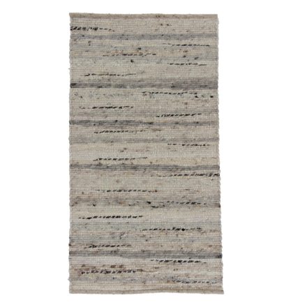 Tapis épais en laine Rustic 68x127 Tapis en laine tissée de salon ou de chambre à coucher