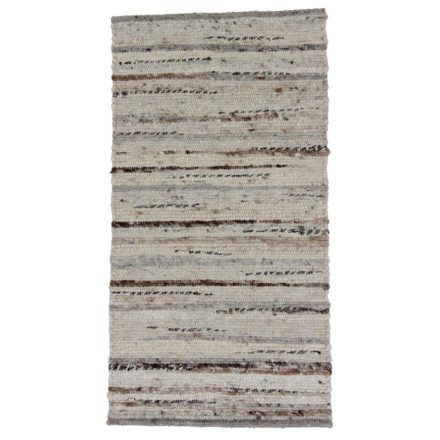 Tapis épais en laine Rustic 69x130 Tapis en laine tissée de salon ou de chambre à coucher