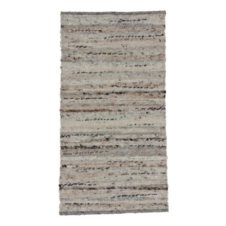 Tapis épais en laine Rustic 68x131 Tapis en laine tissée de salon ou de chambre à coucher