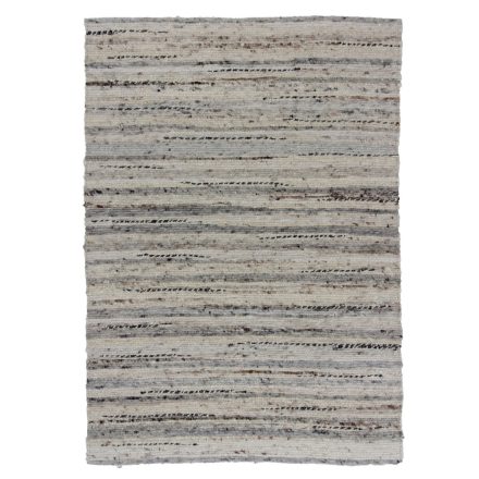 Tapis en laine de salon Rustic 132x183 tapis épais en laine naturelle