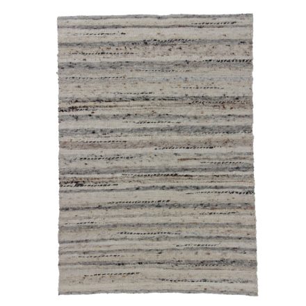 Tapis en laine de salon Rustic 130x185 tapis tissé en laine naturelle