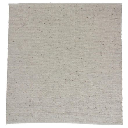 Tapis en laine de salon Rustic 196x209 tapis épais en laine naturelle