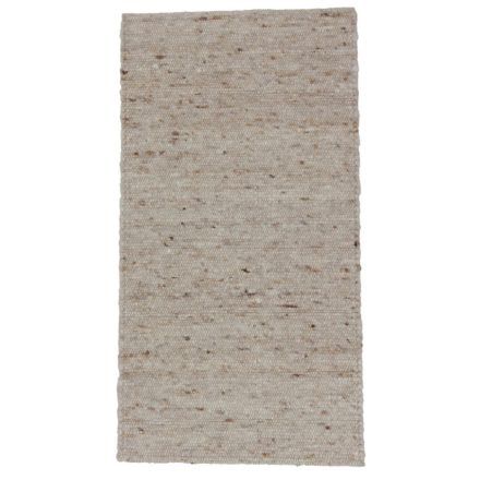 Tapis laine tissé Rustic 72x134 tapis en laine moderne de séjour ou de chambre à coucher