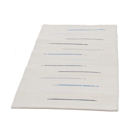 Tapis chiffon 72x130 blanc tapis de chiffon en coton