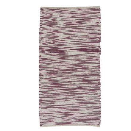 Tapis chiffon 71x132 coloré tapis de chiffon en coton