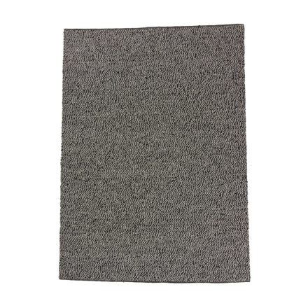 Tapis gris en laine Rustic 164x240 tapis en laine de salon