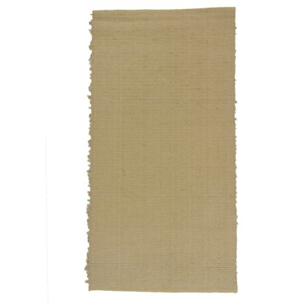 Tapis chiffon 92x172 beige tapis de chiffon en coton