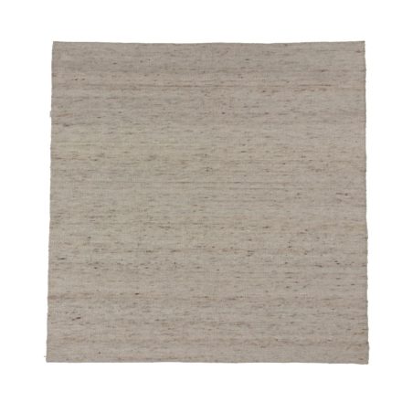 Tapis en laine de salon Rustic 160x159 tapis tissé en laine naturelle