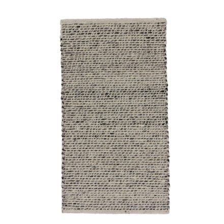 Tapis laine tissé Rustic 72x130 tapis en laine moderne de séjour ou de chambre à coucher