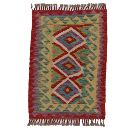 Tapis Kilim Afghan 90x65 kilim ethnique tissé main