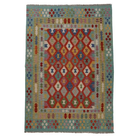 Tapis kilim authentique Chobi 244x174 kilim en laine afghane tissé main