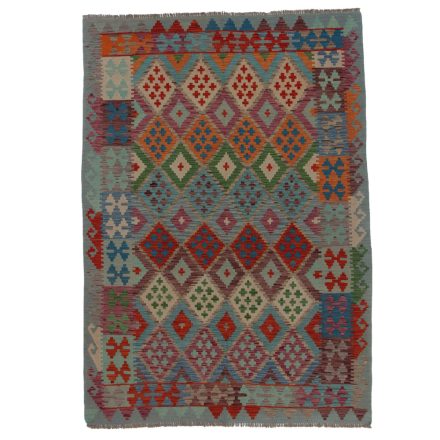 Tapis Kilim Chobi 247x175 kilim en laine afghane tissé main