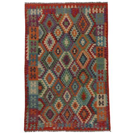 Tapis kilim authentique Chobi 263x176 kilim en laine afghane tissé main