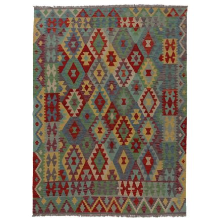 Tapis Kilim Chobi 250x184 kilim en laine afghane tissé main