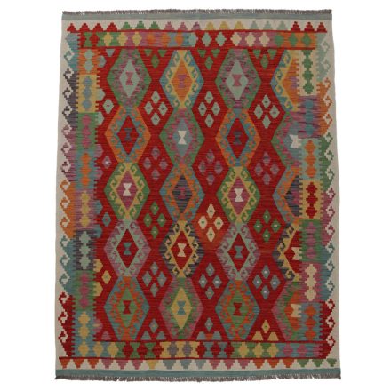 Tapis kilim ethnique Chobi 234x182 kilim en laine afghane tissé main