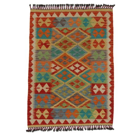 Tapis Kilim Afghan 120x88 kilim ethnique tissé main