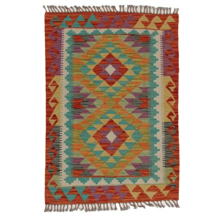 Kilim ethnique Chobi 121x84 Tapis Kilim afghan tissé main