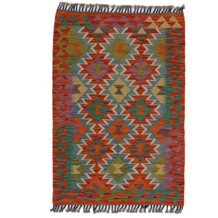 Tapis Kilim Chobi 116x80 Kilim afghan en laine tissé à la main