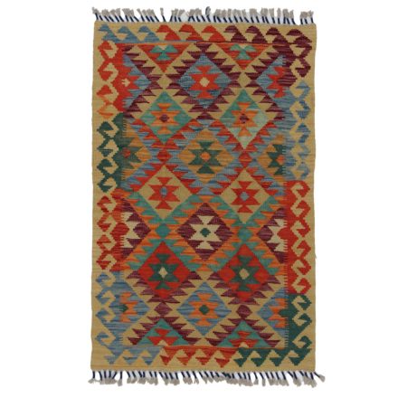 Kilim ethnique Chobi 128x84 Tapis Kilim afghan tissé main