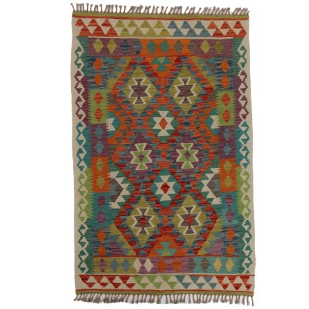 Tapis Kilim tissé main 163x105 Kilim afghan en laine