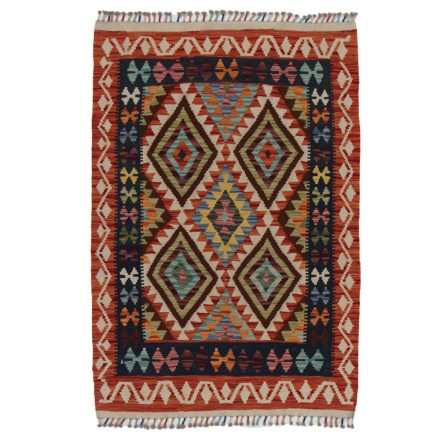 Tapis Kilim Chobi 146x99 Kilim afghan en laine tissé à la main