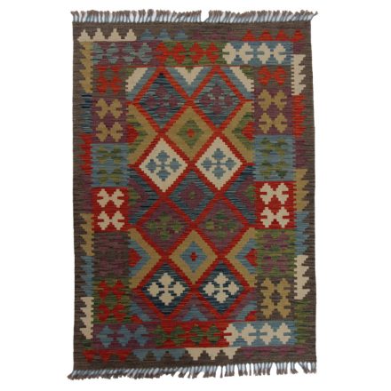 Tapis Kilim Chobi 152x107 Kilim afghan en laine tissé à la main