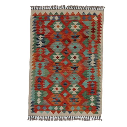 Tapis Kilim Chobi 147x100 Kilim afghan en laine tissé à la main