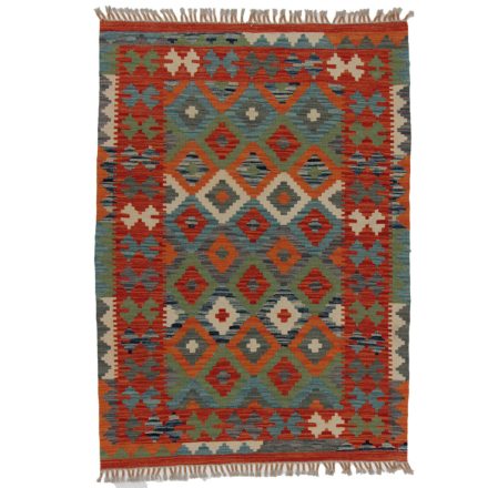 Tapis Kilim laine tissé main Chobi 105x147 tapis Kilim afghan