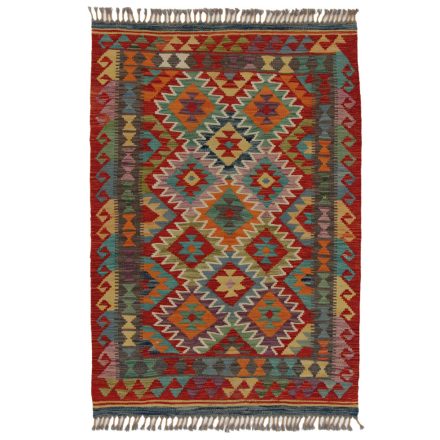 Tapis Kilim Chobi 148x102 Kilim afghan en laine tissé à la main