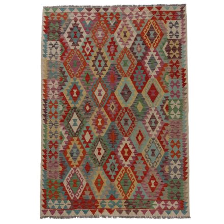 Tapis Kilim Chobi 253x179 kilim en laine afghane tissé main