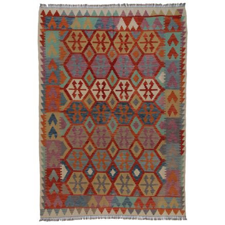 Tapis Kilim tissé main Chobi 203x287 tapis Kilim afghan